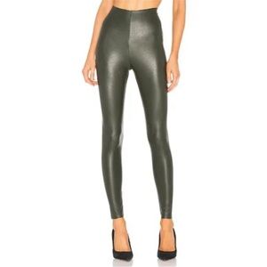 Commando Shiny Olive Leggings